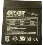 Ultratech Volt 5.0 Ah Acid Battery, Terminal 1250F1 New Open Box. Fixed Price $16.99.
