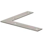 Hillman 851100 Flat Corner Iron Galvanized (4" X 3/4") Pack. Fixed Price $9.50.