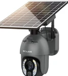 Soliom Security Cameras Wireless Solar Battery Outdoor, 5MP Wifi. Fixed Price $135.99.