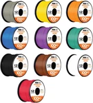 Cable Electrico 12CALIBRE Automotriz 10ROLLOS 100FT Aluminio Cobre Hogar Autos. Fixed Price $150.81.