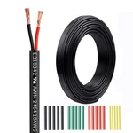 Gauge Wire 2 CONDUCTOR,30FT 18AWG Electrical Stranded Pvc Cord Oxygen.... Fixed Price $38.66.