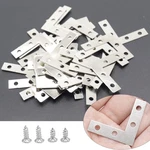 40 Pack Silver Corner Brackets, 1.5X1.5INCH Small Decorative Iron Brace. Fixed Price $11.75.
