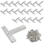 20PCS Shape Flat Corner Brace 50MM X (2" 2") Bracket,stainles.... Fixed Price $11.91.