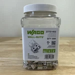 2773-402 Wago Wall-nuts Pushwire Splicing Connector 2-CONDUCTOR 300 Pk. Fixed Price $25.00.