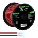 Gauge Wire, Electrical Cable, 2 Conductors Red 16AWG 100FT. Fixed Price $31.91.