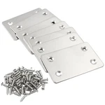 20 Pcs Metal Flat Straight Brace Bracket 2.36 X 1.5 Inch (l W) Mending Plat.... Fixed Price $15.63.