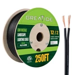 Landscape Lighting Wire 12/2 Low Voltage 250 Feet Direct Burial Cable Greatide. Fixed Price $179.99.