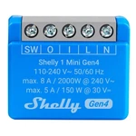 Shelly 1 Mini GEN4 Compact Smart Relay Switch With Dry Contacts (8A) - Open Box. Fixed Price $14.99.