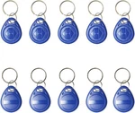 Etekjoy 10 Pcs Writable 125KHZ Rfid Key 1.4*1.1*0.2 Inch, Blue Fobs. Fixed Price $11.99.