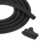 Meccanixity 1/4 Inch 200FT Split Wire Loom Tubing, Flexible Cord Protectors W.... Fixed Price $44.79.