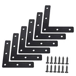 20 Pcs Black Flat Corner Brace BRACKETS,80MMX80MM Metal Right Angle. Fixed Price $19.99.