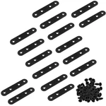 Hordion 16PCS 3 Straight Bracket Stainless Steel Brace, Inch, Black. Fixed Price $13.29.