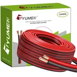 Tyumen Gauge Wire 100 Feet Pure Copper, 16AWG Red Black Low Voltage/speake.... Fixed Price $47.45.