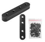8 Sets 4 Inch Stainless Steel Flat Plate Straight Bracket Metal Brace. Fixed Price $11.83.