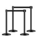 Vevor 4PCS Stanchion Post Crowd Control Retractable Belts Sand Injection Base. Fixed Price $56.99.