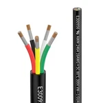 Matugajp 16AWG Wire Cable 16/5 Electrical Core Extension 30FT, Black. Fixed Price $51.57.