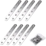 Sumnacon 8 Pcs Stainless Steel Flat - 6 Inch Heavy Duty Mending Str. Fixed Price $18.26.