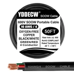 Yddecw 50FT 10/4 Awg Portable Power Cable Conductor - Soow 600V Gauge. Fixed Price $171.74.