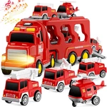 Toddlers Fire Truck For Kids 3-9 Year Old 5 In 1 Friction Power Vehicle Car. Fixed Price $59.99.