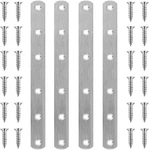 4 Pcs Straight Brackets 8 Inch Flat Brace Stainless Steel Mending Plate. Fixed Price $15.62.
