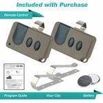 Sale For Craftsman Garage Door Opener Button Remote HBW1255 139.53681B 390. Fixed Price $19.95.
