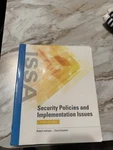 Security Policies And Implementation Issues By Chuck Easttom Robert Johnson. Fixed Price $35.00.