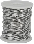 Jameco Valuepro 24 Awg Black/white Stranded Twisted Pair Hook-up Wire 100 Feet. Fixed Price $23.24.