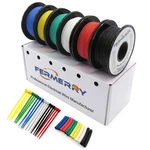 Fermerry 16 Awg Stranded Wire Spool 5FT Each Colors Flexible Gaug. Fixed Price $25.36.