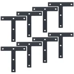 Alise ''t'' Flat Brackets,corner Black 120X120MM, Matte. Fixed Price $26.05.