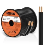 Gosdeng 14/2 Low Voltage Landscape Wire Outdoor Gauge 100FT, Black. Fixed Price $35.42.