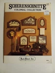 Scherenschnitte Colonial Collection Book Paper Cutting Back Street BS28 1980S. Fixed Price $7.66.