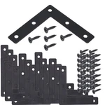 Joyangy 20PCS Black Flat Shape Braces Corner Bracket, 80X80 Mm,. Fixed Price $18.99.