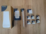 Simplisafe Base Station, Motion Sensor, 6 Entry Sensors. Fixed Price $59.99.