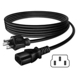 Ul 6FT Ac Power Cord For Hikvision Oem Nvr 8CH Poe 4K H.265 DS-7608NI-K2/8P. Fixed Price $12.59.