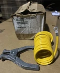 Justrite 08497 Antistatic Wire With Hand Clamp 1/4 Terminal, 10 Ft. Fixed Price $40.00.