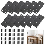 Sumnacon Mending PLATE-12PCS Stainless Steel Flat Plates 4 Inch Black,. Fixed Price $22.88.