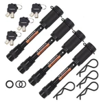 79634 Keyed Alike 5/8" Trailer Hitch Lock Set With Extra Long 3-1/4" Span, Do.... Fixed Price $114.08.