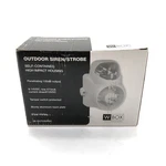 New Adi Pro W-box 0E-OUTDSIRSC Indoor Outdoor 120DB Siren & Clear Strobe 12VDC. Fixed Price $71.95.