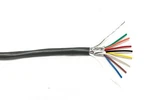 25 Ft West Penn Wire 3271 - 8 Conductor 22 Gauge Shielded Cable Cmr Usa Made!. Fixed Price $13.50.