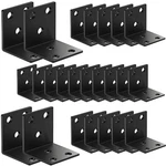 25PACK 2'' Right Angle Brackets With Slot, Mm Thickness Black Stainless S.... Fixed Price $35.76.