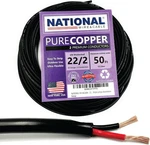 National & Cable 22 Awg 2-CONDUCTOR Premium Copper Wire, 50 Ft, Stranded. Fixed Price $31.93.