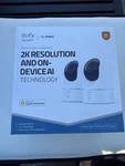 Eufy Wireless Indoor Pan And Tilt 2K Security Surveillance Camera. Fixed Price $79.99.