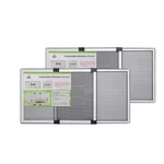Flyzzz Adjustable Sliding Window Screen Horizontal (15.74 ''h X 21-40''W) P.... Fixed Price $56.37.