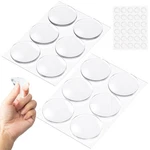 Buksuk Pieces Door Stoppers For Wall, 12PCS, CLEAR-2''-12PCS. Fixed Price $10.48.