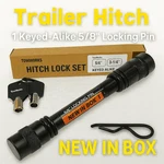 Towworks 79633 Keyed Alike 5/8" Trailer Hitch Lock Set W/extra Long 3-1/4" Nib. Fixed Price $59.95.