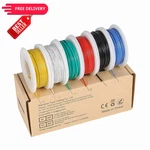 26 Awg Solid Core Colors 33 Ft, Red, Black, Green, Yellow, Blue, White. Fixed Price $26.99.