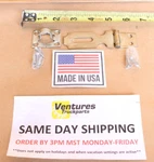 Hasp & Screws Gate Door Shed Latch Lock Plated With Hager Made In Usa. Fixed Price $5.00.