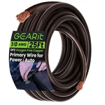 Gearit Gauge 25' Ofc Amplifier Power Ground Wire Roll, Black/red. Fixed Price $169.95.