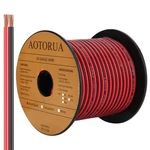 Aotorua 100FT 20AWG Electrical Wire, 20/2 Gauge Oxygen Free Copper Red&black. Fixed Price $22.66.