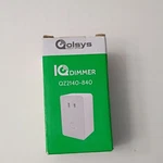 Qolsys QZ2140-840 Z-wave Plus Smart Outlet, App-controlled, Dimmable, White. Fixed Price $20.00.